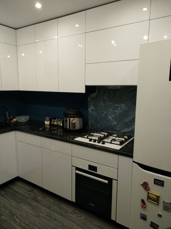 Белый кухонный гарнитур-Кухня «Модель 476»-фото2